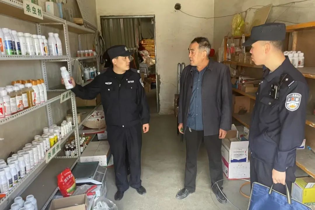甘谷公安:播下春耕